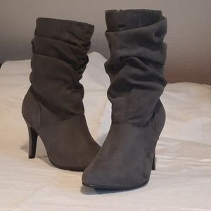 NWOT a.n.a heeled slouch boot
